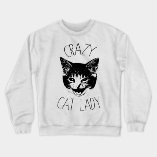 Crazy Cat Lady Crewneck Sweatshirt